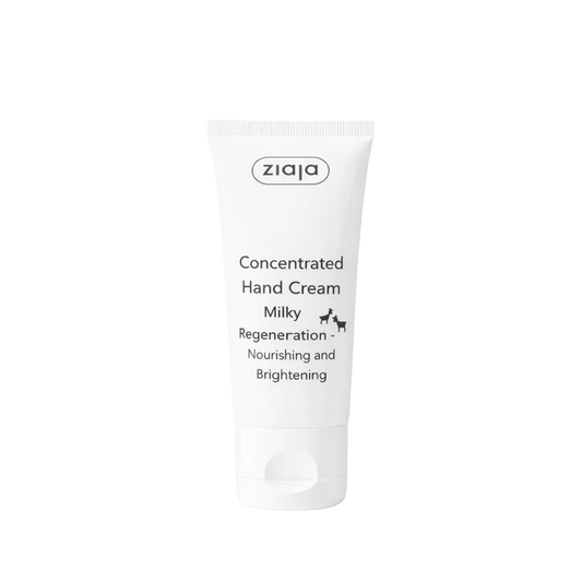 Ziaja Concentrated Hand Cream Milky on a white background