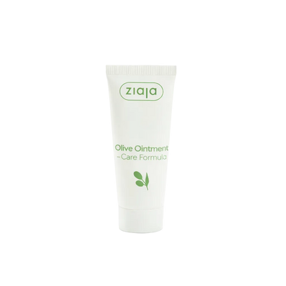 Ziaja Olive Ointment tube on a white background