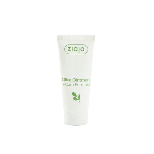 Ziaja Olive Ointment tube on a white background